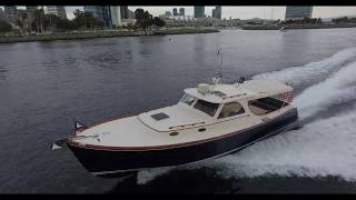 Hinckley 36' Picnic Runs out great!  Offered by Bob at Brokaw Yachts.