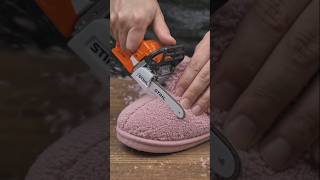Mini shoes cutter chain show machine🔥😁 #trending #ytshorts #viral