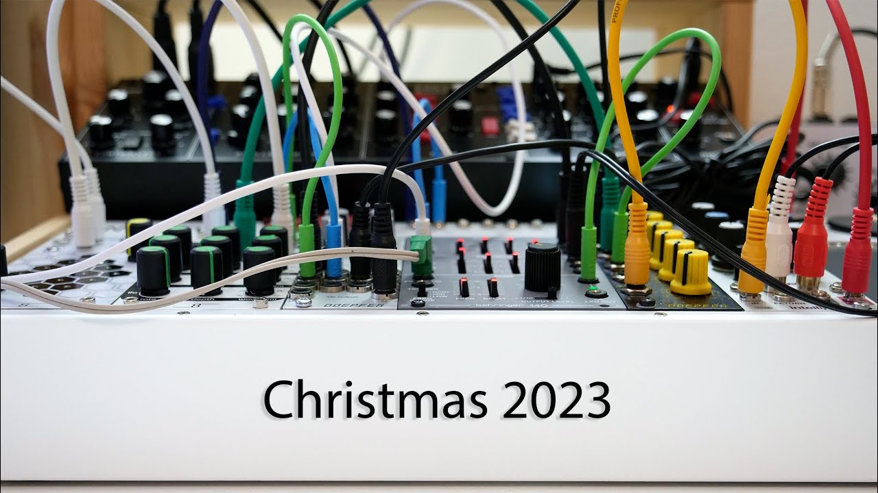 Nifty Case & DIY Case: Magerit Kairos, Mosaic Bass Drum, Sponde, Black VCO 2, Chips - Christmas Song