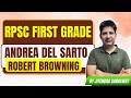 ANDREA DEL SARTO 04 I RPSC FIRST GRADE I JITENDER SARASWAT I ROBERT BROWNING I DRAMATIC MONOLOGUE