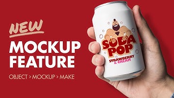 NEW Mockup Feature in Adobe Illustrator Beta