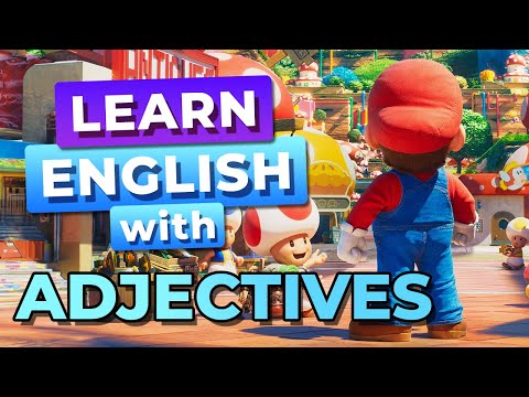 ADJETIVOS en Inglés en Super Mario Bros (5x) - Parte 2 - Aprende Inglés con Super Mario Bros