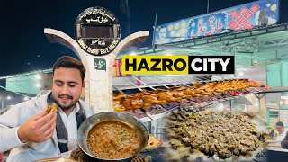 Attock Hazro Best Street Food Old Kabab, Poori Chola , Tariq Hotel Hazro Attock city @Foodie Noor