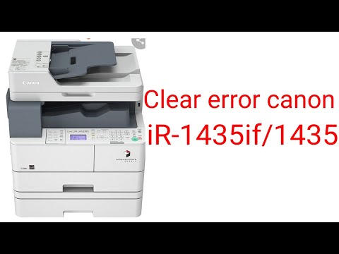 canon 1435 error e002-000