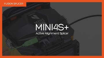 Fiberfox MINI4S+ Active Alignment Fusion Splicer