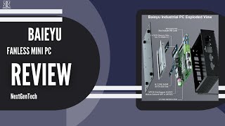 Baieyu Fanless Mini PC Review | Intel Core i5-8260U | Compact Industrial Mini Computer