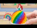 1000+ Mini Chocolate Rainbow Cake Recipes | Beautiful Princess Mini Cake Ideas