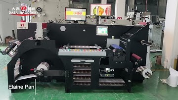 DABA MACHINE Label automatic inspection machine BST system high speed slitter rewinder