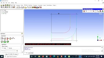 2d mixing elbow hexa meshing blocking method 2