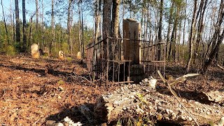 CIVIL WAR SOLDIER KILLED IN BIG BATTLE & OTHERS IN ABANDONED GRAVEYARD | CONQUEST CHURCH CEMETERY