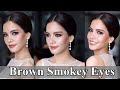 Brown Smokey Eyes |ครูเปา Tiny Make Up