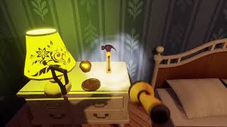 Hello Neighbor prototype revived alpha 2 Part 3 (final) (GAMEPLAY)