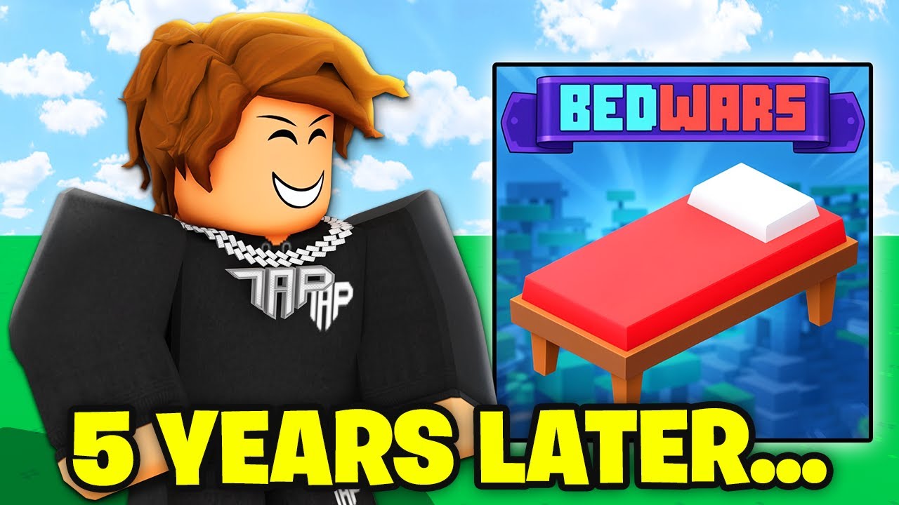 Logging Into Roblox Bedwars after 5 YEARS..