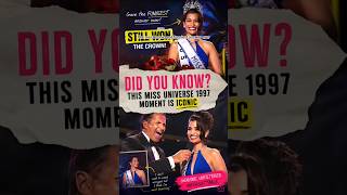 She🇺🇸 Gave The Funniest Answer Ever… And Still Won Miss Universe 1997 👑 #shortsfeed #shorts
