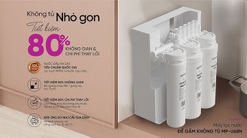 MÁY LỌC NƯỚC ĐỂ GẦM - LÕI THAY NHANH MUTOSI MP-U68N