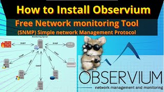 Network Monitoring Tool Free | Observium Tutorial | how to install Observium | Free SNMP Tool