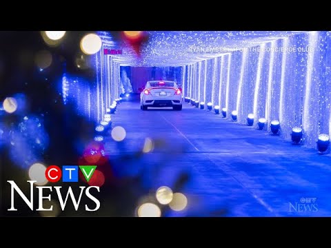 Multi-level Christmas drive-thru opens in Toronto