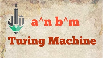 Turing machine || L=a^n b^m || where n and m  is greater then 0