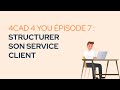 Crm pisode 78  4cad 4 you  structurer son service client