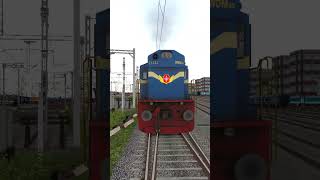WDM3D VATVA LOCO CLOSE TRACK VIEW | Train Simulator | Ashish The Gamerz | BUMPY RAILROAD #train screenshot 5