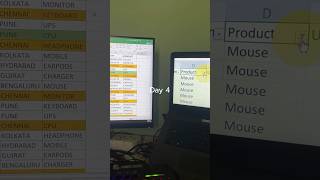 Day 4: Excel Data Filtering + Shortcuts (Save HOURS 😳) #excel #spreadsheets #pivottable #column