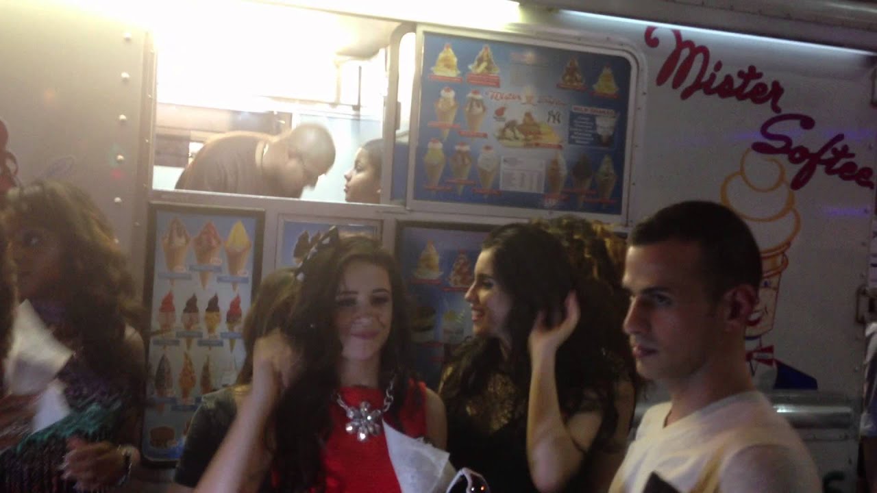 Fifth Harmony Ice Cream Truck in NYC