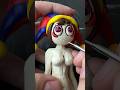 I made pomni but shes an anime girlanime pomni amazingdigitalcircus sculpting art plasticine