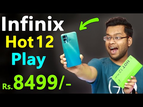 Infinix Hot 12 Play Unboxing & Review Best Phone Under 10000 | Infinix Hot 12 Play Price, Specs,Pubg