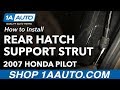 How to Replace Rear Hatch Support Struts 2003-08 Honda Pilot