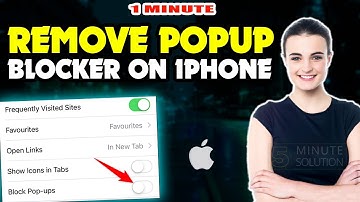 How to remove popup blocker on iphone or iPad 2024 [Educational video]