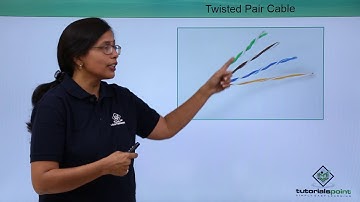 Transmission Media - Twisted Pair Cable