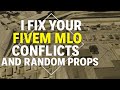 I FIX FIVEM MLO CONFLICTS & RANDOM PROPS! 🔥