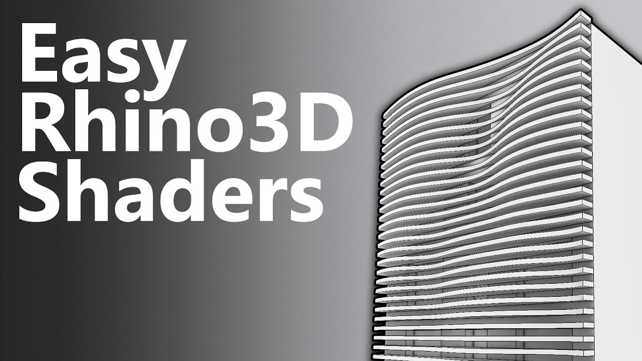 Rhino 3D Intro for Architects 4/10 - YouTube