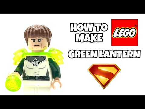 How To Make LEGO GREEN LANTERN From Superman 2025!