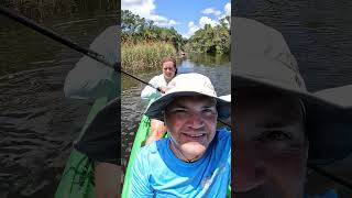 Kayaking Chassahowitzka River in Florida.