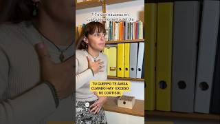 Señales de CORTISOL ALTO en tu cuerpo. #cortisol #sistemanervioso #estres #bienestar #bienestar