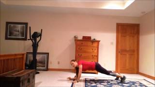 Alternating Hand Elbow Plank