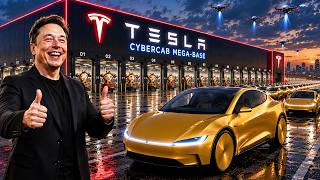 Tesla’s 1,000 Cybercab 'Mega-Base' is FINALLY Here: The End of Uber?