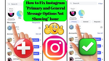 How to Fix Instagram "Primary and General Message Options Not Showing" Issue (2025)