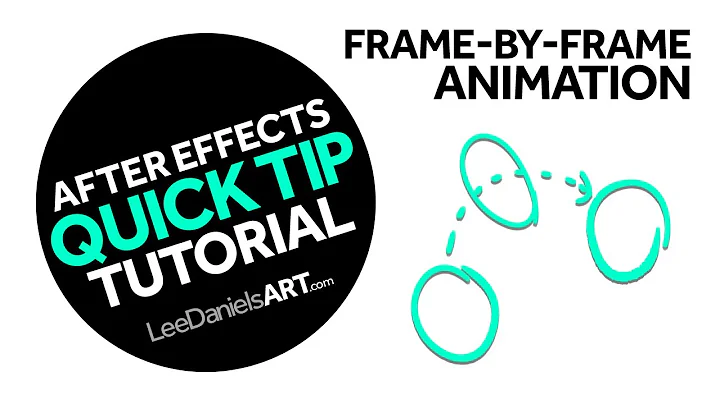 After Effects Tutorial | QUICK TIP | Basic Frame By Frame Animation