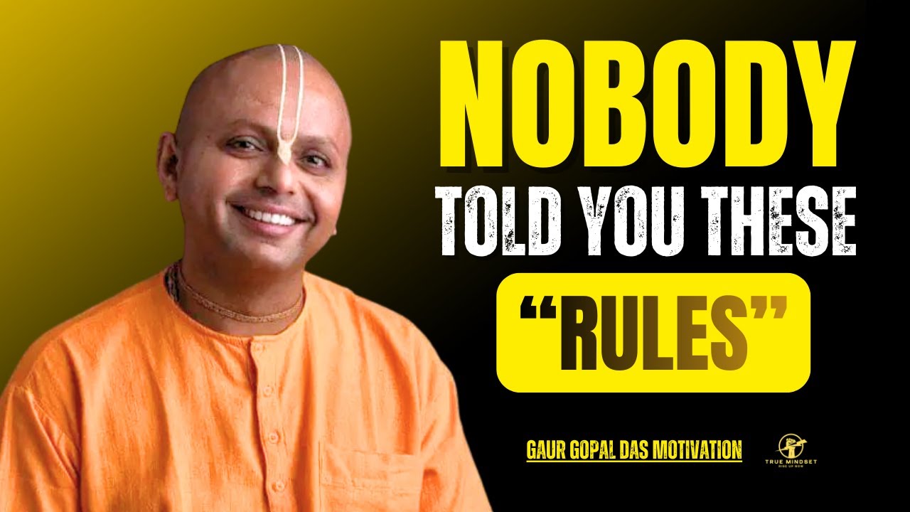 8 Rules to Stay Consistent Every Single Day Gaur Gopal Das Motivation