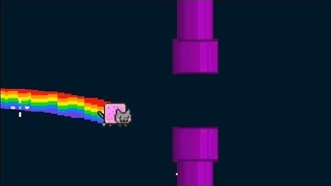 Nyan Flappy - The Nyan Cat Flappy Game Magicolo 2014