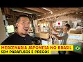 Fiquei impressionado com marcenaria japonesa sem usar pregos e parafusos