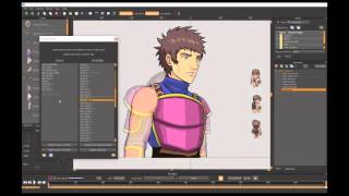 Customizing your character in the RPG Heroes Pack