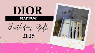Dior Platinum Birthday Gift 2025￼ - YouTube