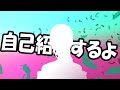 【改めて】自己紹介します【新人Vtuber】