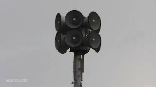 Federal Signal EOWS*1212 Siren Test, Alert, New Glarus, WI (SWA 2022)