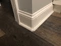Install Round Baseboard On Square Corners