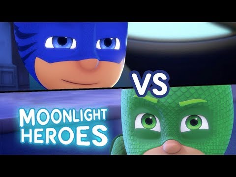PJ MASKS GAMES | MOONLIGHT HEROES | GEKKO VS CATBOY | GAME FOR KIDS