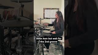 Billie Jean but wait for the 2nd groove. #drums #musician #drummer #michaeljackson